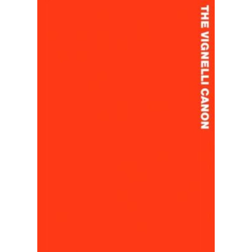 Vignelli Canon by Massimo Vignelli Paperback Book