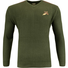 JACK PYKE Shooters Pheasant Embroidered Motif Pullover X-Large