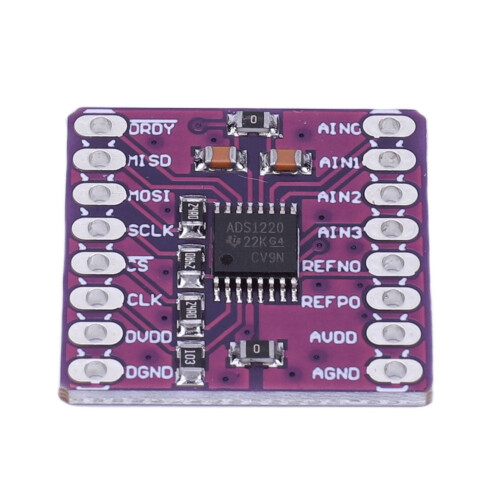 ADS1220 24-bit I2C ADC module 2.3–5.5V low-power