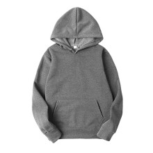 (S, Dark grey) Women Hoodies Cotton Sweatshirt