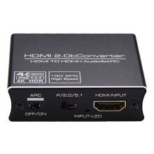 Jixopn Audio Converter Bluetooth ARC 4K 60Hz 2.0CH/5.1CH