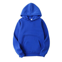 (L, Blue) Women Hoodies Cotton Sweatshirt