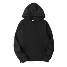 (S, Black) Women Hoodies Cotton Sweatshirt