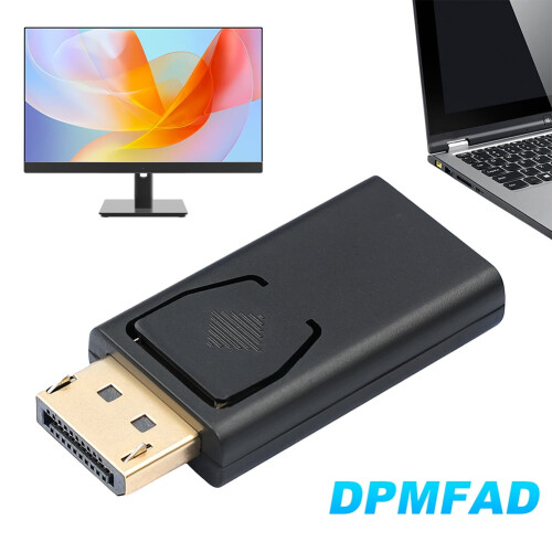 jixopn4K DisplayPort til DisplayPort-adapter Han-til-hun DP til DP-konverter