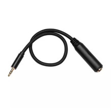 3.5mm Male to 6.35mm Female TRS Audio Adapter