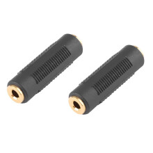3.5mm female to female audio coupler adapter 2 pcs
