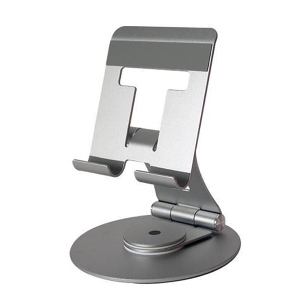 Foldable Tablet Stand 360 Rotation For 7.9-12.9 Inch Silver/Black 917087632553
