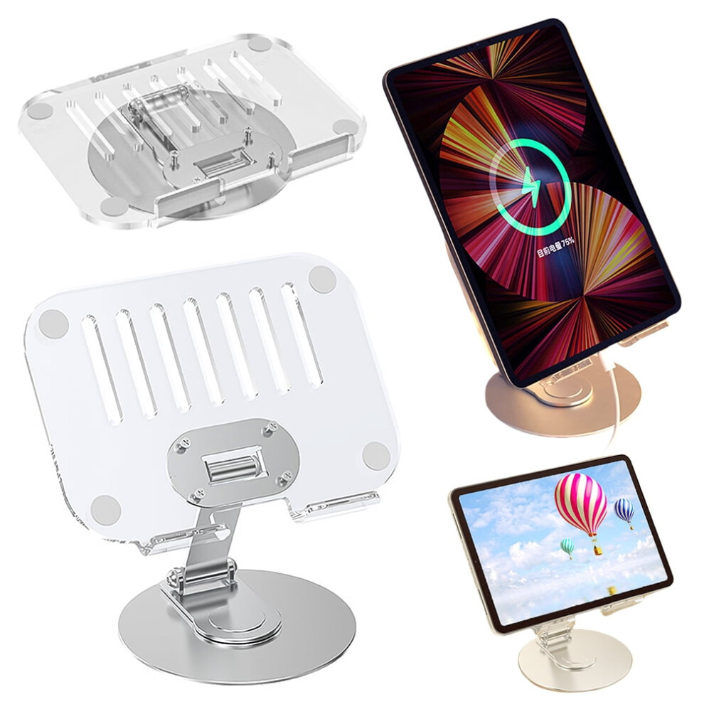 Acrylic Tablet Stand Holder Foldable 360 Adjustable 917087632652