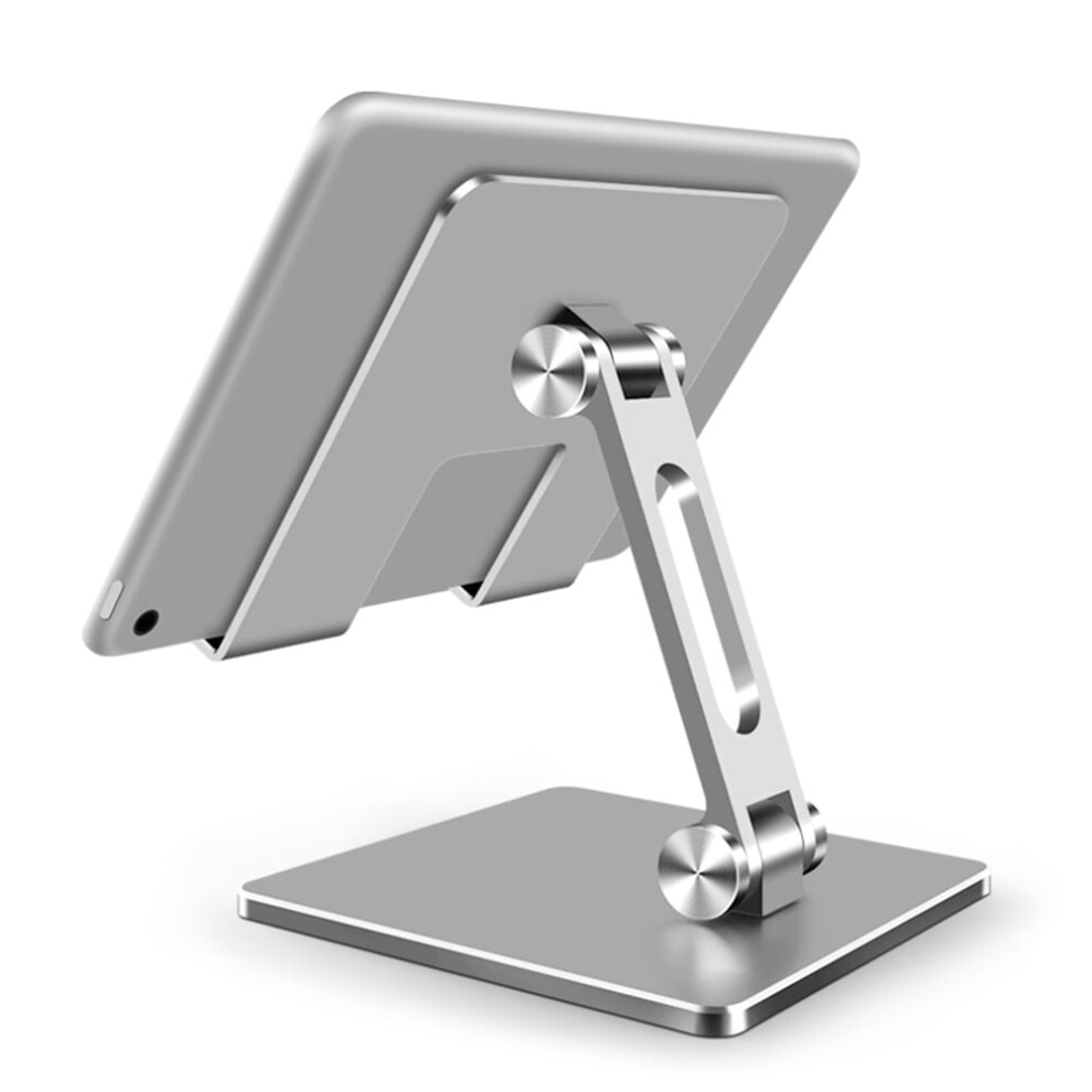 Tablet Stand Holder Desktop 4.7-13 Inches Silver 917087632515