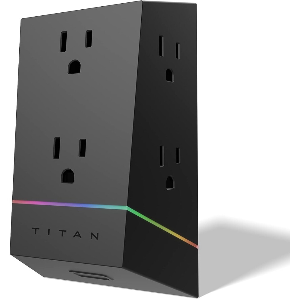 Surge Protector With Strip And 6 Outlets Light 917087635714