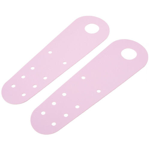 Ice Skating Gear Purple Leather Toe Caps Protector