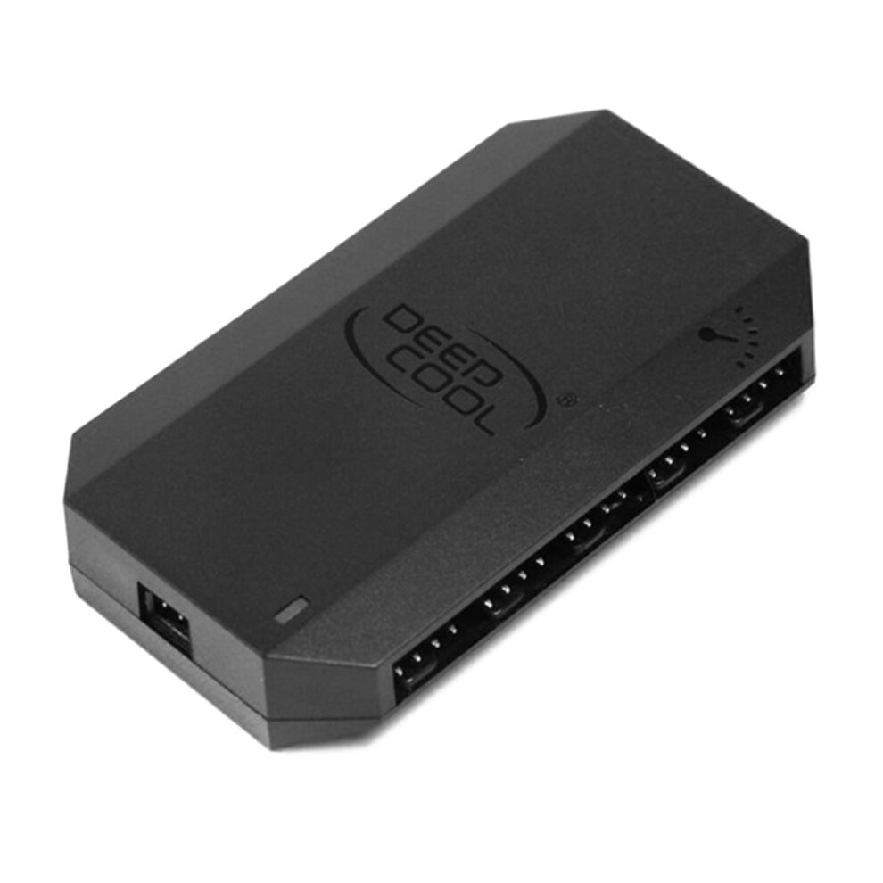 Fh-10 10-Port Pc Fan Hub Adapter 3Pin/4Pin Pwm 917087633697