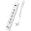 Power Strip Surge Protector 5 AC Outlets 3 USB 5 Ft 1