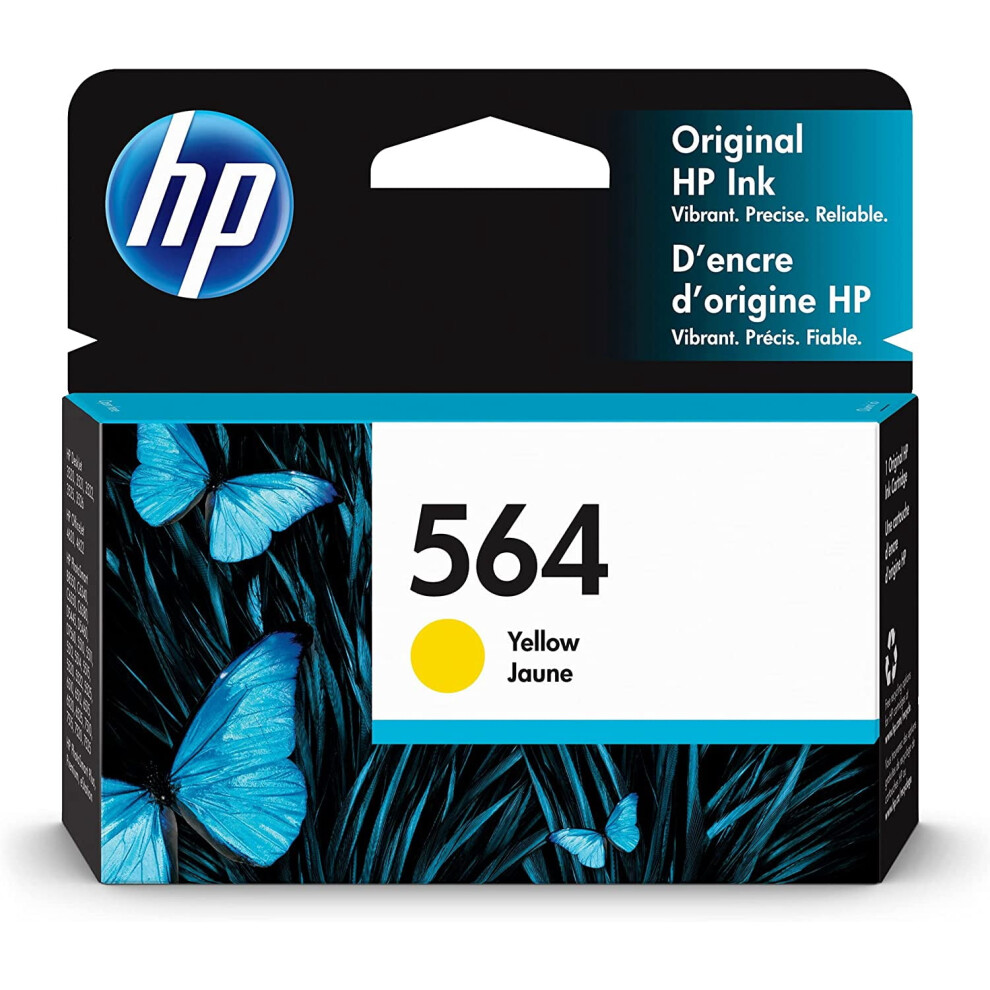 Original 564 Ink Cartridge For Hp Printers Yellow 917087637497