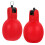 Emergency Squeeze Whistle Outdoor Portable 2 pcs 1