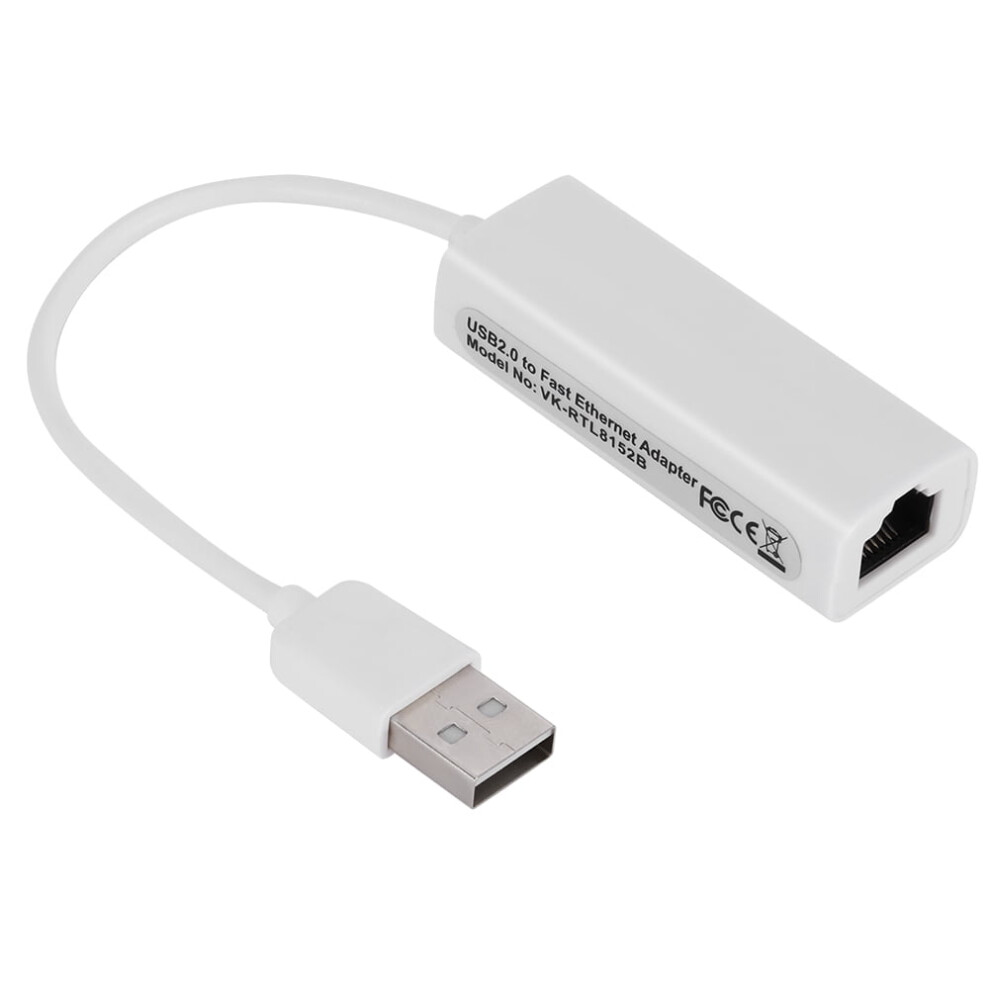 Usb 2.0 To Rj45 Ethernet Adapter 10/100Mbps 917087638654