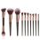 Hesroicy Blush Brushes Comfortable Handle 7/10/15Pcs 1