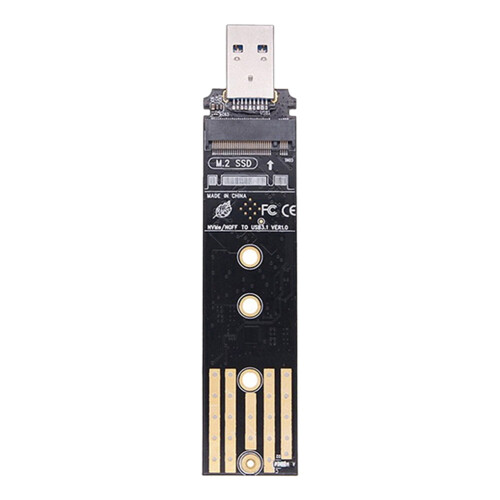 Jixopn M.2 to USB 3.1 SSD Adapter Dual Protocol