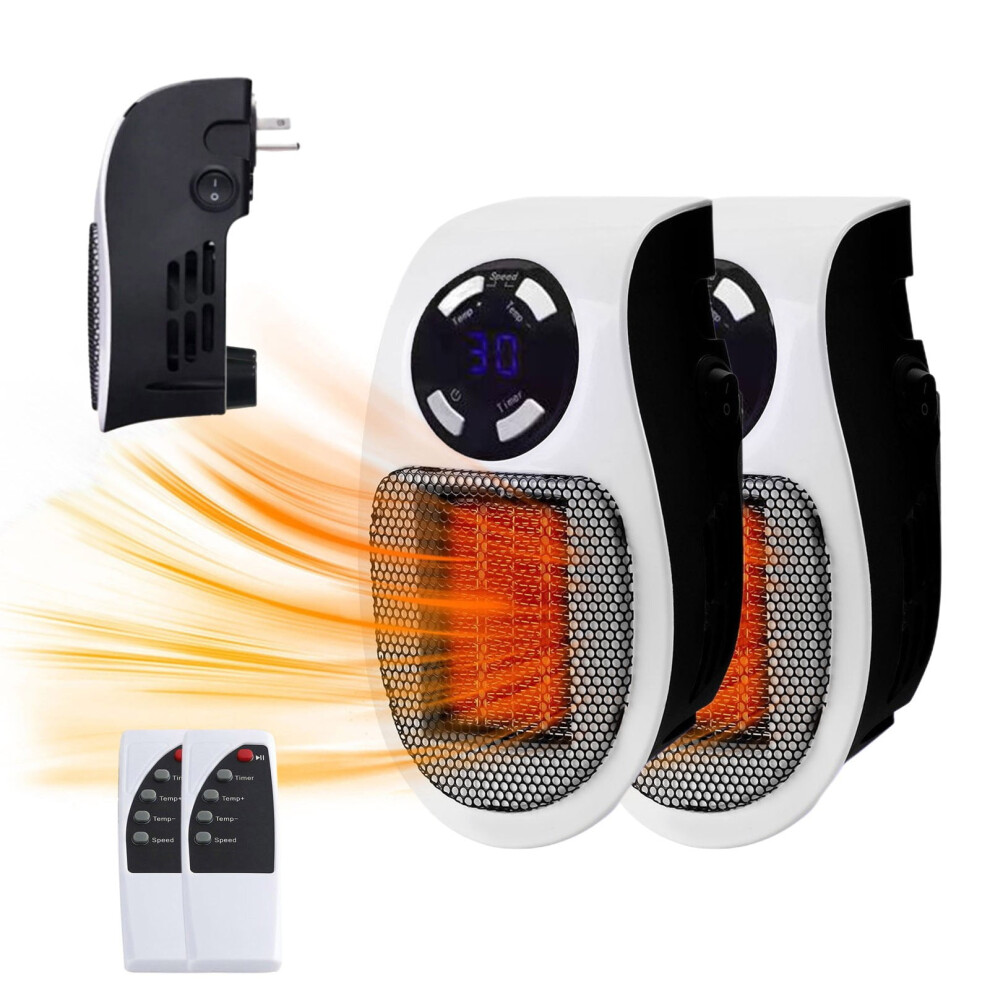 Smart Space Heater 450W With Timer And Overheat Protection 9336866848960
