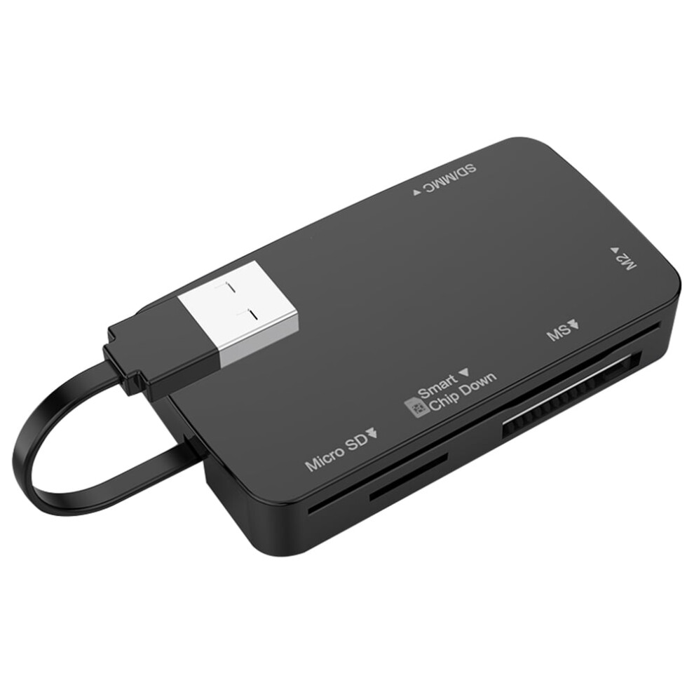 Jixopn 6-In-1 Usb 2.0 Card Reader 480Mbps Sd Tf Ms M2 Mmc 917087639071