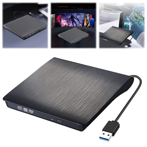 USB 3.0 Type-C External Optical Drive Enclosure 9.5mm