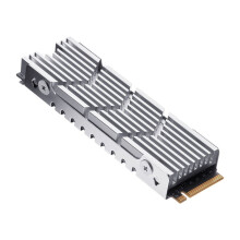 NVMe M.2 2280 SSD aluminum heat sink with thermal pad