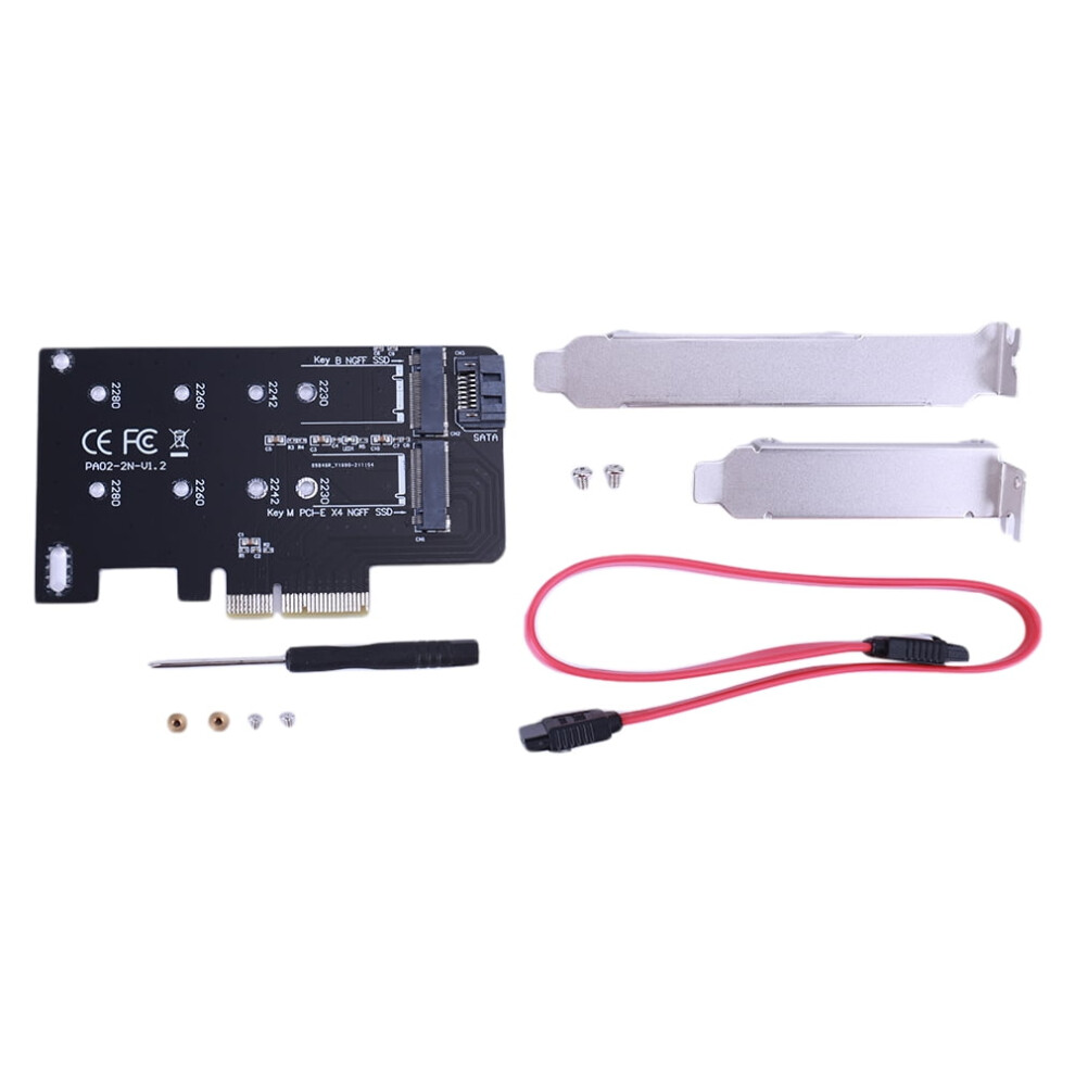 Pcie X4 M.2 Nvme Adapter Card For 2280/2260/2242/2230 M-Key 917087642736
