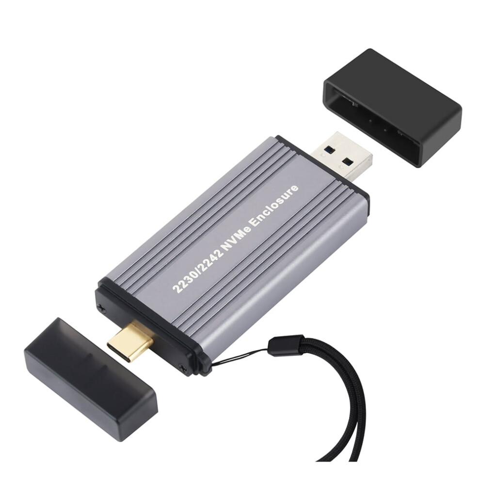 Jixopn M.2 Nvme Ssd Enclosure Usb 3.1 Gen2 10Gbps 917087646178