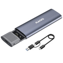 Jixopn M.2 NVMe SSD Enclosure Type-C 10Gbps 2230-2280 4TB