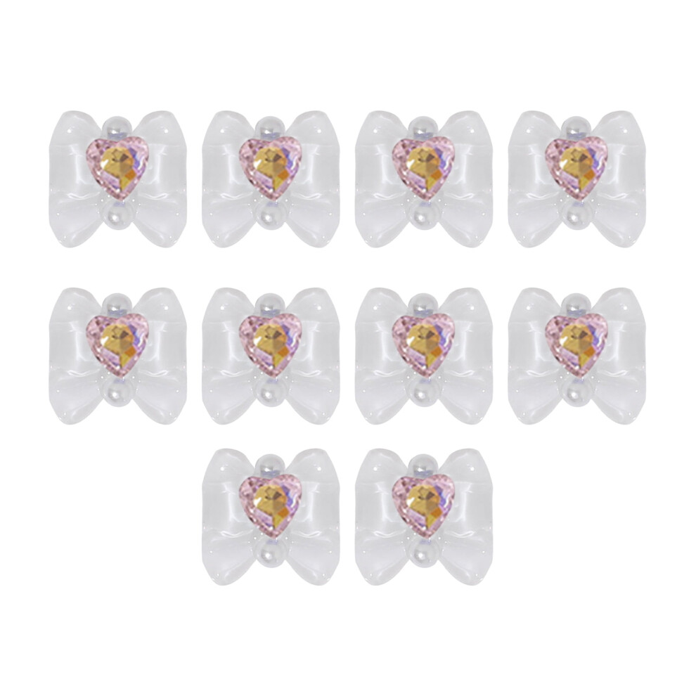 Nail Decals Shiny 3D Effect 10pcs