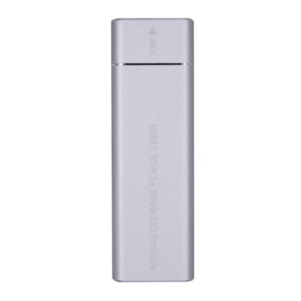 Jixopn M.2 Nvme Ssd Enclosure Metal Usb 3.1 Silver 917087646253