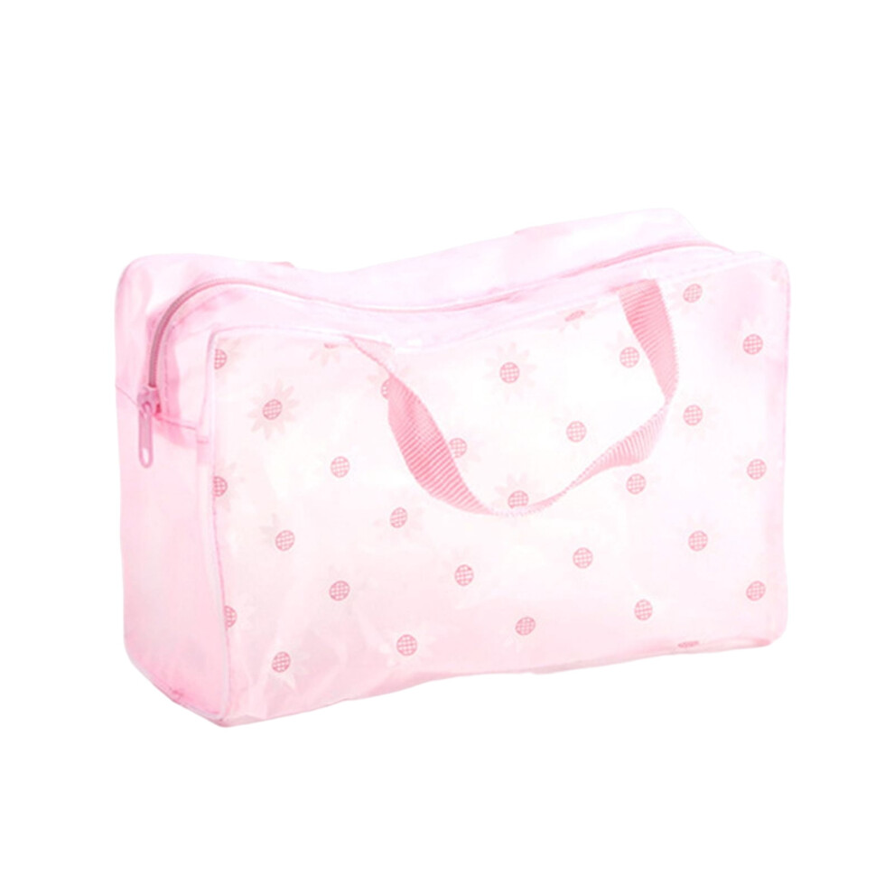 Cosmetic Bag Waterproof Foldable Translucent 1 Pack