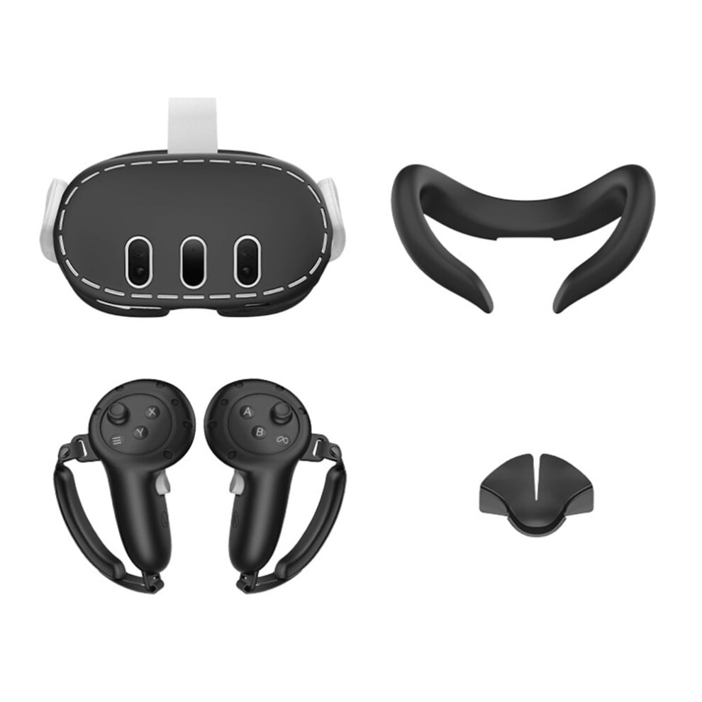 Silicone Cover Set For Meta Quest 3 Headset 917087640015