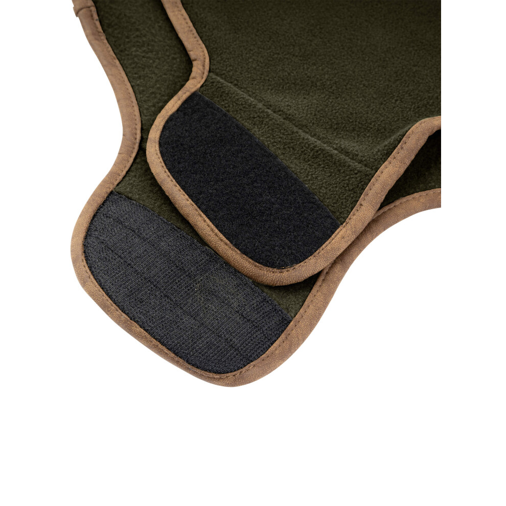 Jack Pyke Fleece Dog Coat Dark Olive Xxs