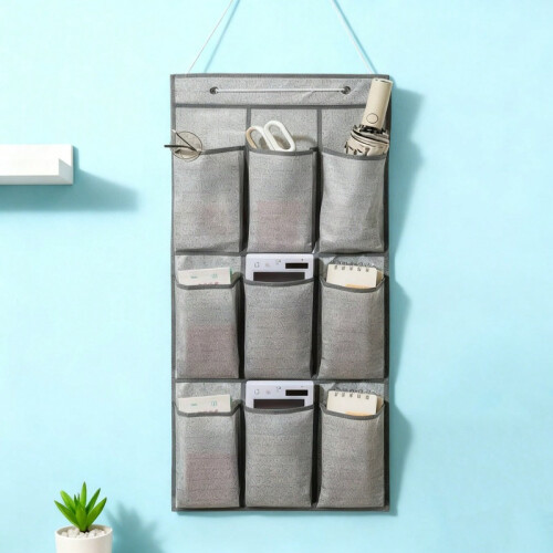 Organizador de sapatos de porta com 9 compartimentos