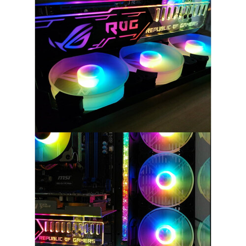 COOLMOON RGB cooling fan 120mm 2
