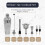 7 Piece Cocktail Making Kit Stainless Steel 4