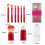 Hesroicy cosmetic brush set 1 piece soft wide-application 6
