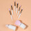 Hesroicy cosmetic brush set 1 piece soft wide-application 8