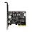 PCIe 3.0 to USB 3.2 Adapter 10Gbps 1x A-Key 5