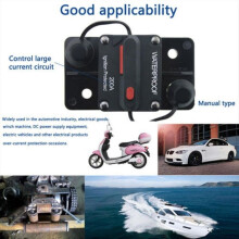 (150A) 30-300amp Waterproof Car Circuit Breaker Fuse Reset compatible with Boat Auto Dc 12v-48v