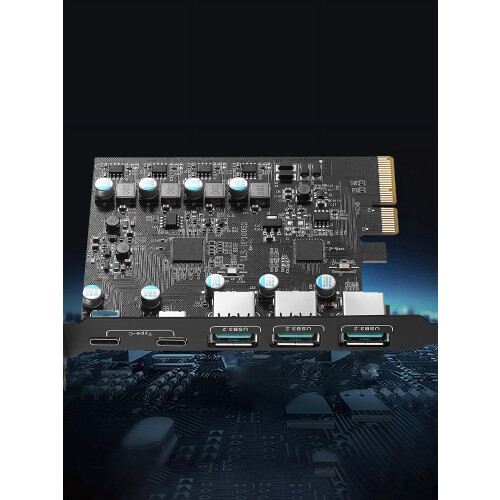 PCI-E to USB 3.0 Hub Riser Card for Windows 1