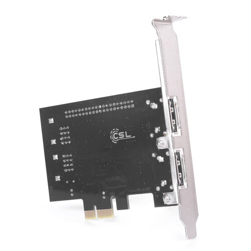PCI Express to 2 eSATA SATA IDE Adapter Card 2