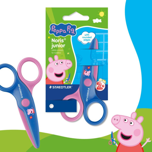 Staedtler Staedtler Peppa Pig Toddler Safety Scissors 2+ 1