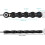 Flexible Power Strip Surge Protector 4 Outlets 2 USB Black 5