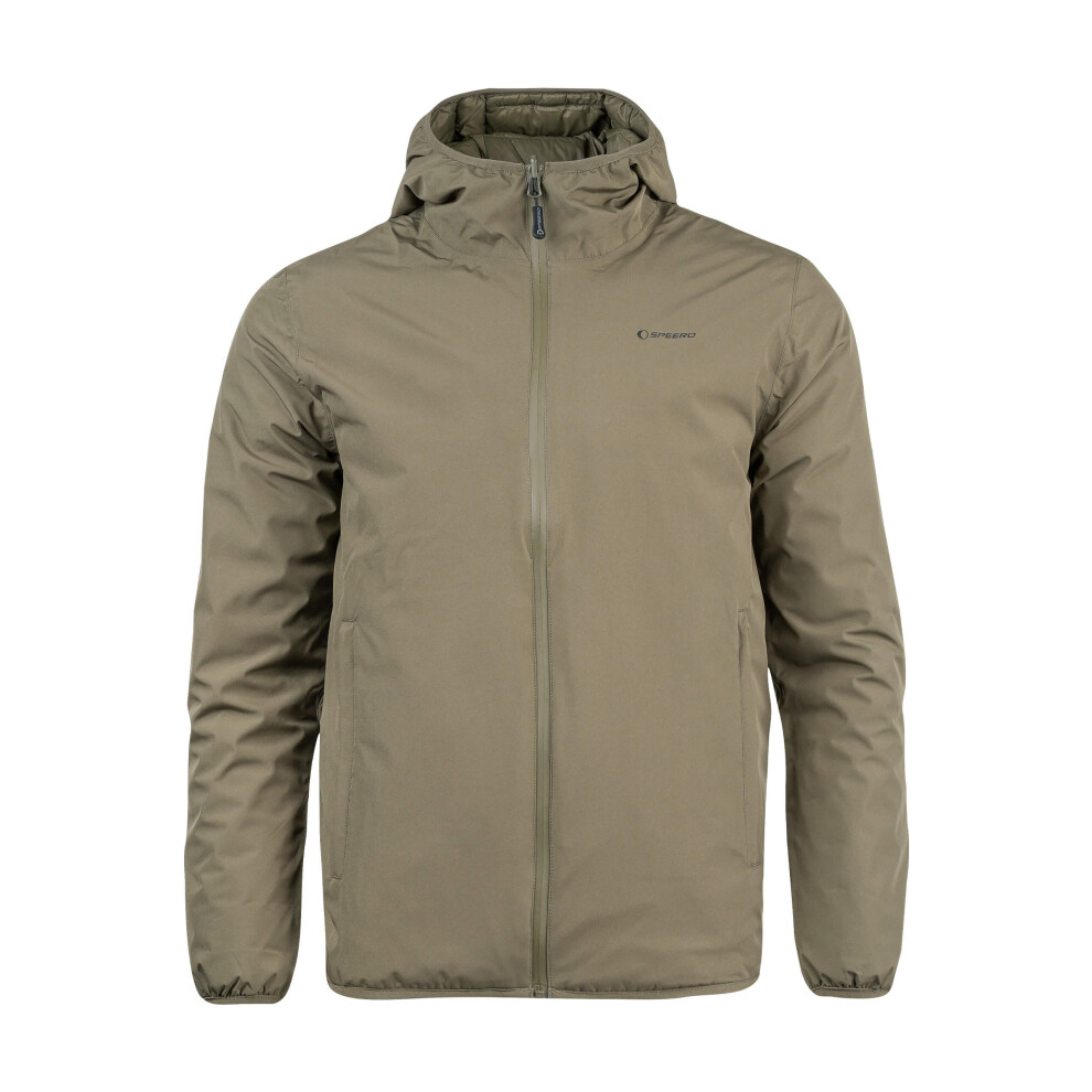 Speero Mens Hooded Reversible Waterproof Jacket Green 3X-Large