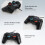 Jixopn wired game controller for PS3 PS4 Switch PC 7-in-1 3