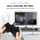 Jixopn wired game controller for PS3 PS4 Switch PC 7-in-1 4