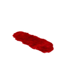 (60 120cm, Red) Luxury Irregular Faux Fur Rug Comcompatible withtable Carpets Suitable compatible with Bedrooms, Living Rooms, and Children's Rooms