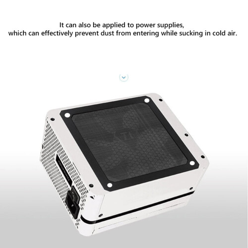Dustproof Mesh Cover Net with Magnetic Frame for PC Fan 2